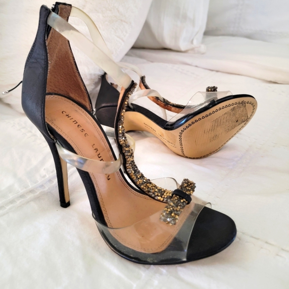Beaded High Heels